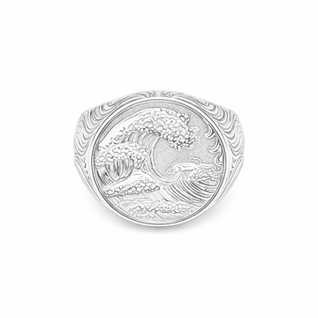.925 Silver Wave Ring