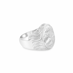 .925 Silver Wave Ring 68890