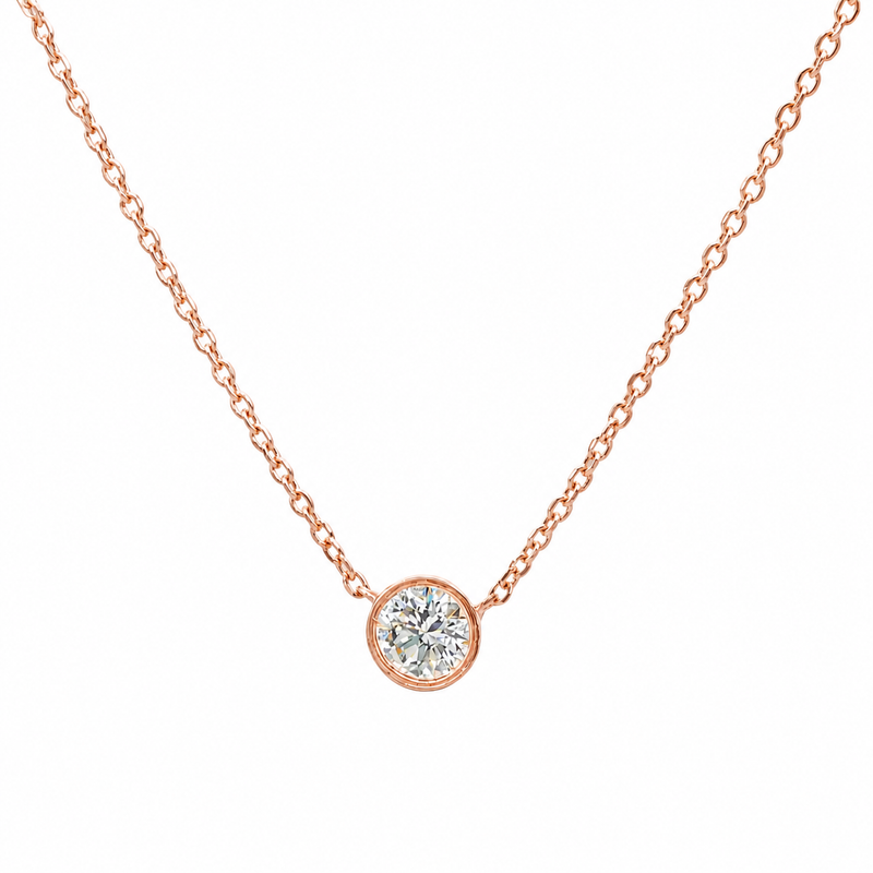 14k Yellow Gold Necklace-39998, view 2