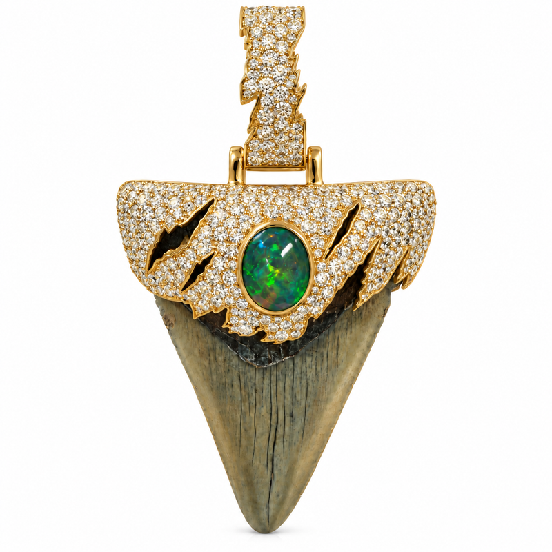 Megalodon Tooth Pendant 71857