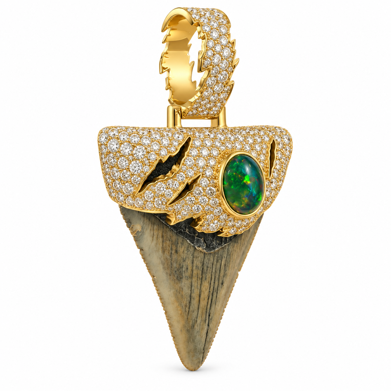 Megalodon Tooth Pendant 71857