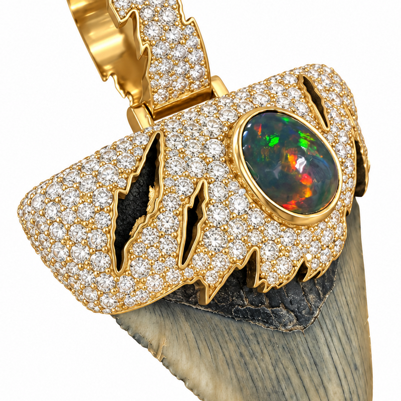 Megalodon Tooth Pendant 71857