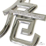 Chines Character Diamond Pendant 68851 - Image 3