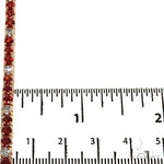 Christmas Diamond Sapphire Tennis Bracelet 67581 - Image 7