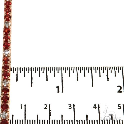 Christmas Diamond Sapphire Tennis Bracelet 67581 - Image 7