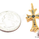 Black Diamond Cross Crucifix Pendant 29108 - Image 5