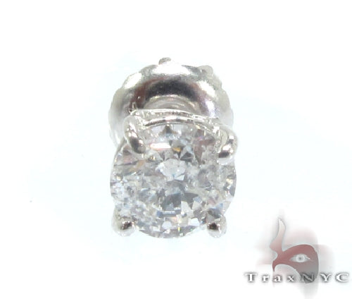 14K Gold Classic Studs G Color VS1 Clarity, photo 3 of 7