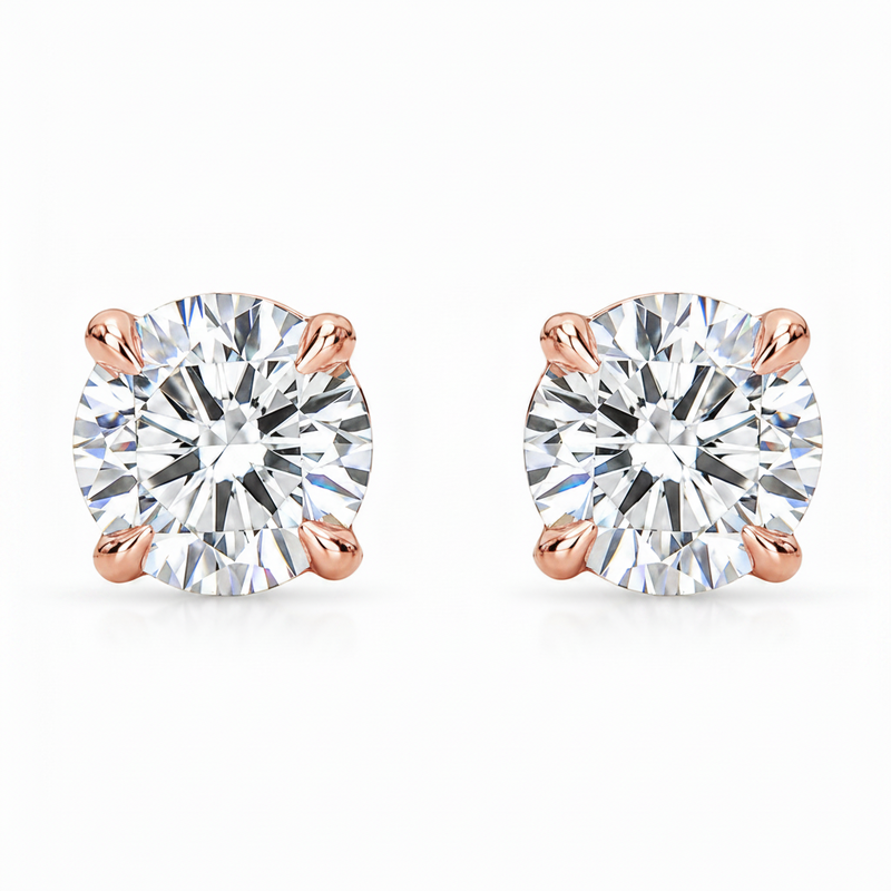 Classic Diamond Stud Earrings 11261