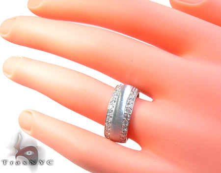 14K Gold Classy Wedding Band Set, photo 10 of 11