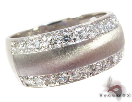 14K Gold Classy Wedding Band Set, photo 2 of 11