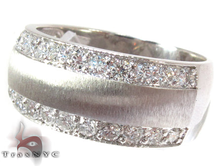 14K Gold Classy Wedding Band Set, photo 5 of 11