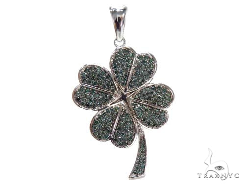 Shamrrock Clover Pendant Saint Patrick's Day 43162 - Image 2