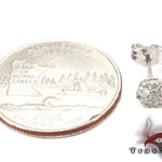 Cluster Diamond Stud Earrings 27875 - Image 5