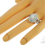 Cluster Halo Diamond Engagement Ring 45607 - Image 13