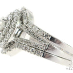 Cluster Halo Diamond Engagement Ring 45607 - Image 4