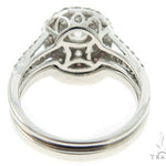 Cluster Halo Diamond Engagement Ring 45607 - Image 5