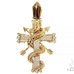 Cobra Cross Diamond Pendant 66340 - Image 1