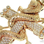 Cobra Cross Diamond Pendant 66340 - Image 5