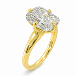 Compass Cushion Engagement Ring 71672