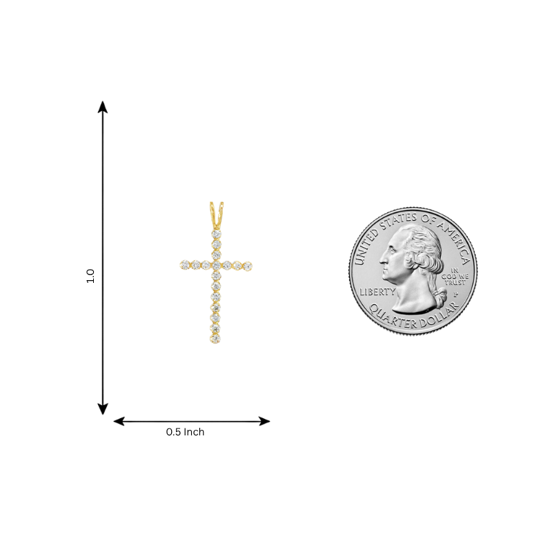 Grace Light Diamond Cross 65153