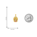 10K Small Pharaoh Pendant 56879