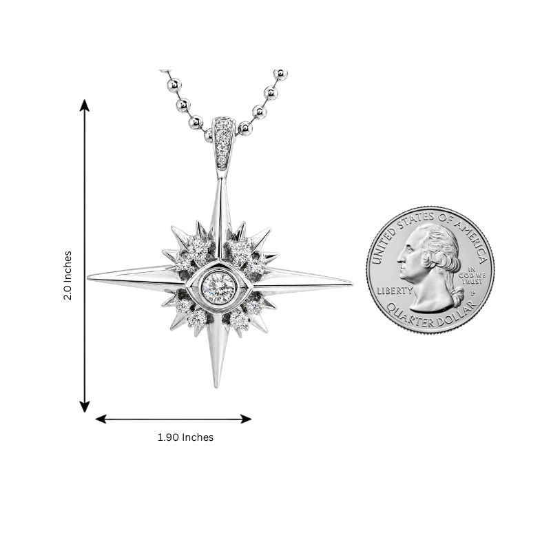 UFO Diamond Pendant 71413