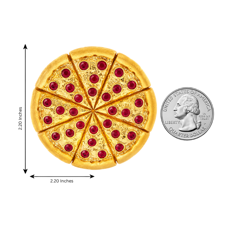Breakable Pizza Pie Pendant 71492