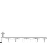 Baguette Diamond Cross Pendant  68618