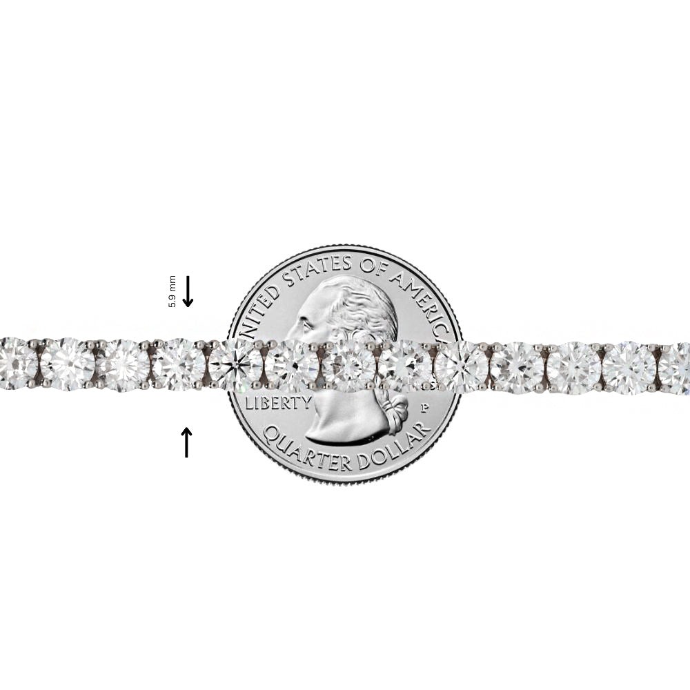 75 Pointer Diamond Tennis Chain 70918 | TraxNYC