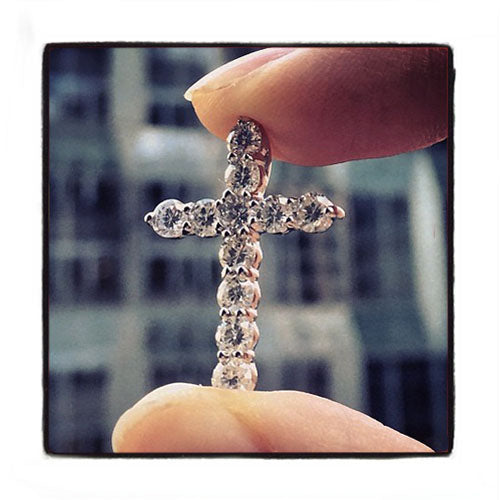 Cougar Diamond Cross Crucifix 17144 - Image 3