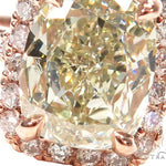 Cushion Cut Halo Diamond Engagement Ring 42900 - Image 3