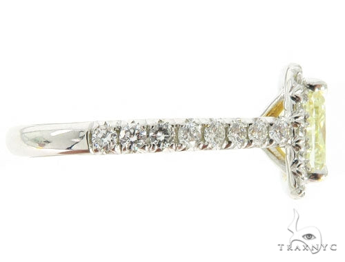 Cushion Cut Halo Diamond Engagement Ring 45618 - Image 4