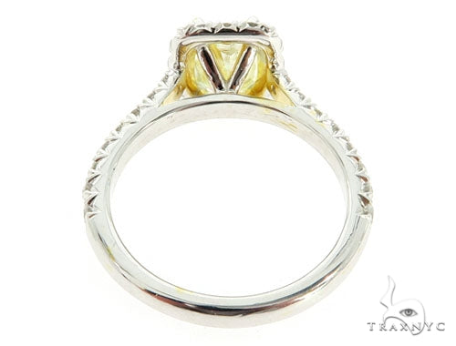 Cushion Cut Halo Diamond Engagement Ring 45618 - Image 5