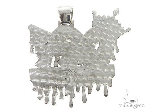 Custom Made OPF Original Pie Flipper Diamond Pendant 65798 - Image 3