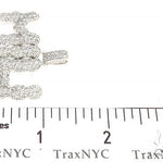 Custom  MILI Name Pendant with Drip in Black Diamonds 65221 - Image 7