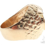 Custom 14K Yellow Gold Owl Ring 65010 - Image 4