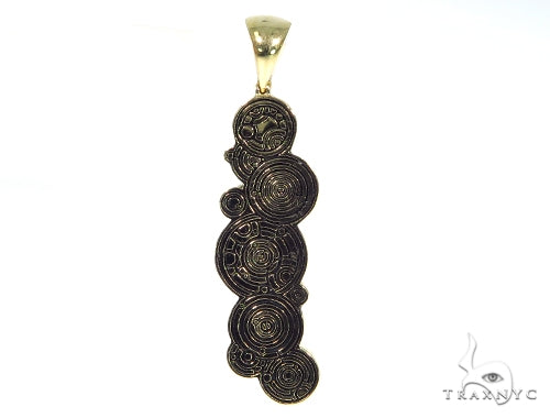 Custom 14K Yellow Gold Pendant 45395 - Image 3