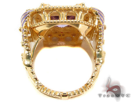 18K Gold Custom Angel Ring, photo 8 of 10