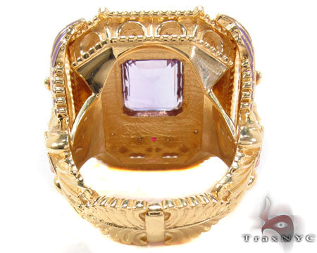 18K Gold Custom Angel Ring, photo 9 of 10