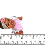 Custom Baby 3D Enamel Diamond Pendant 67476 - Image 6