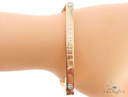 Custom Bezel Set Diamond Bracelet 45612 - Image 10