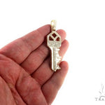 Custom Boston Skyline Key Diamond Pendant 64202 - Image 7