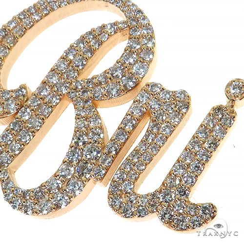 Custom Bri Diamond Pendant 68252 - Image 3