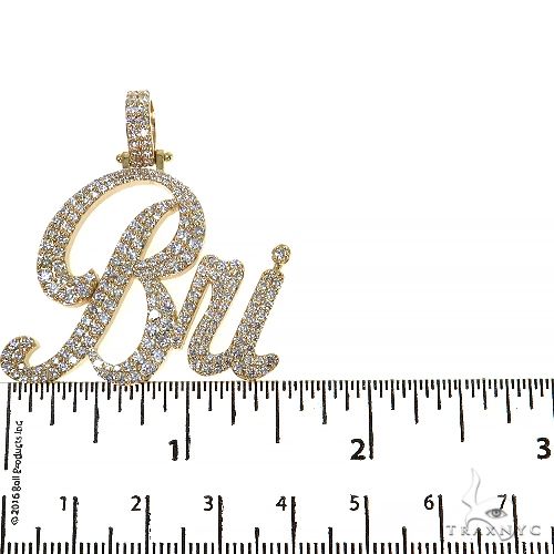 Custom Bri Diamond Pendant 68252 - Image 5