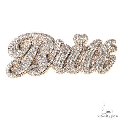 Custom Britt Diamond Name Pendant 67376 - Image 1