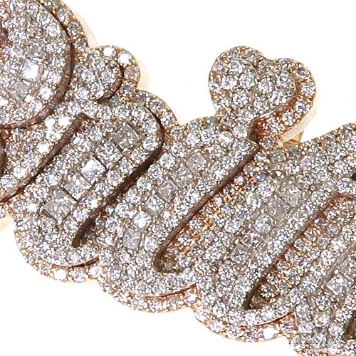 Custom Britt Diamond Name Pendant 67376 - Image 3