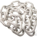 Custom Cable Link Diamond Chain with a Hidden Lock 64511 - Image 4