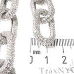 Custom Cable Link Diamond Chain with a Hidden Lock 64511 - Image 8