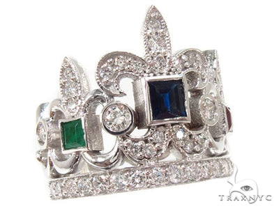 Custom Crown Ring 32946 - Image 1