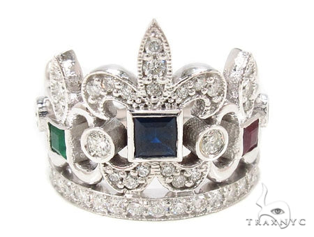 Custom Crown Ring 32946 - Image 2